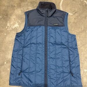 Filson women’s ultralight vest size medium blue